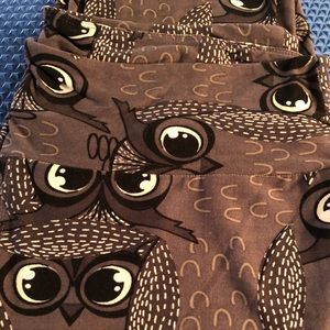 TC Lularoe Owl leggings